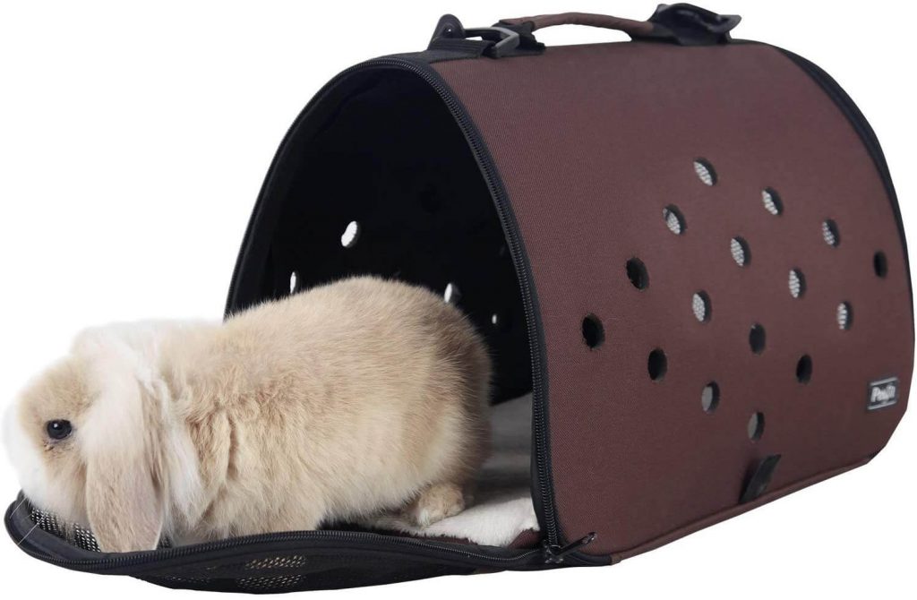 travel carrier for rabbits
